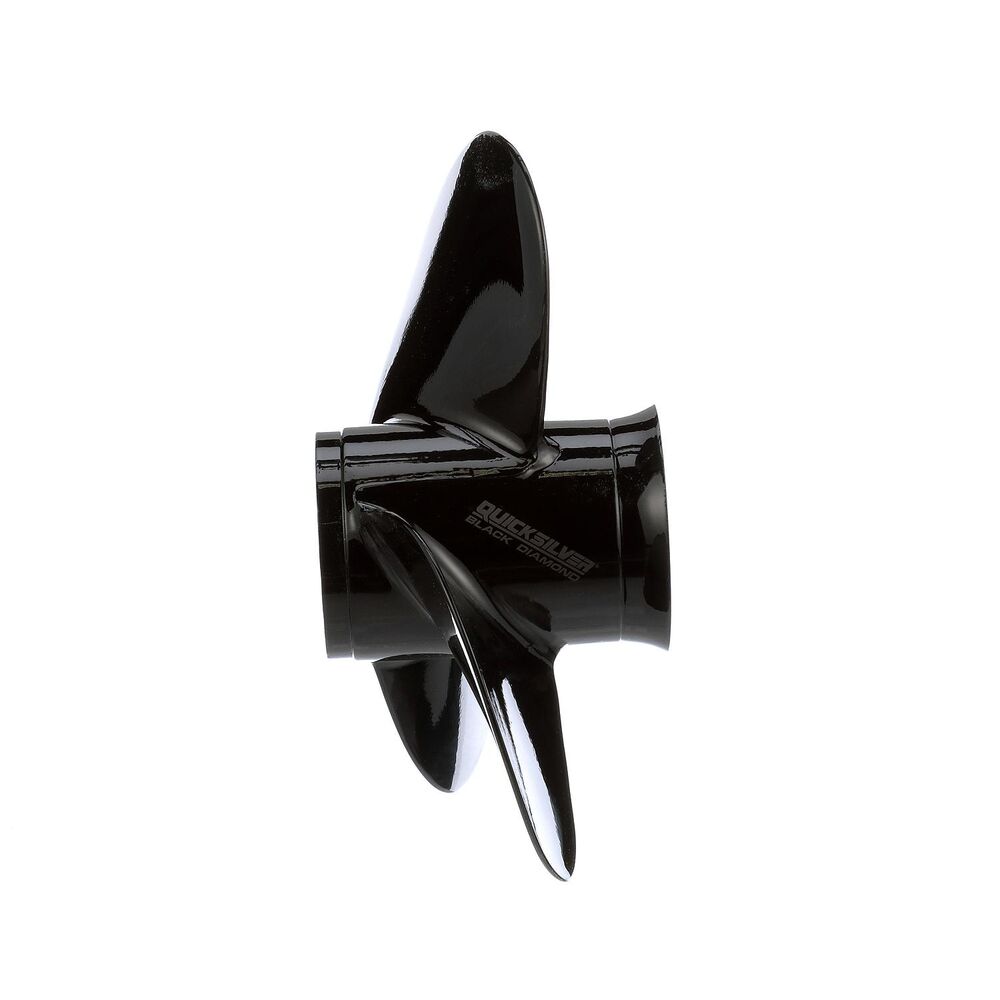 Quicksilver QA2832X Black Diamond aluminum propeller manufacturer view 4