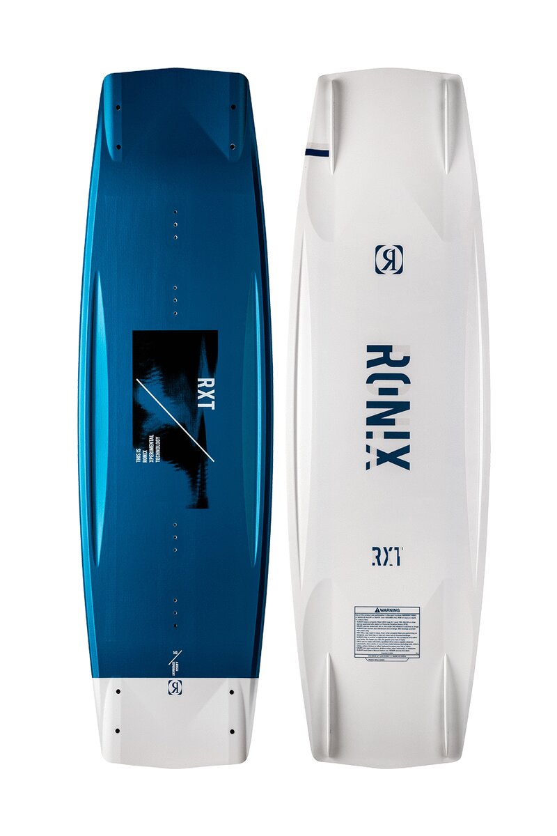 Ronix RXT wakeboard Blackout Technology Laser Como Blue