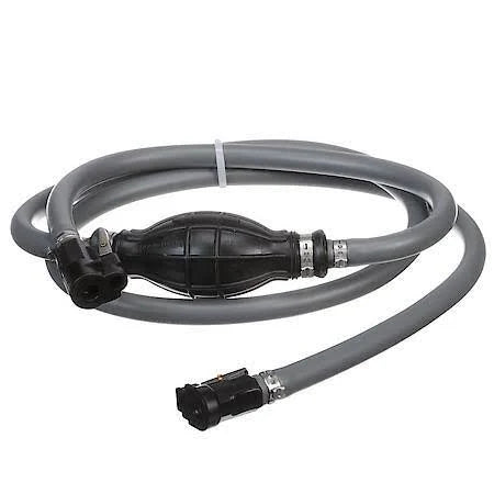 Seachoice low permeation Mercury fuel line kit 3/8 x 7 ft with high-output primer bulb