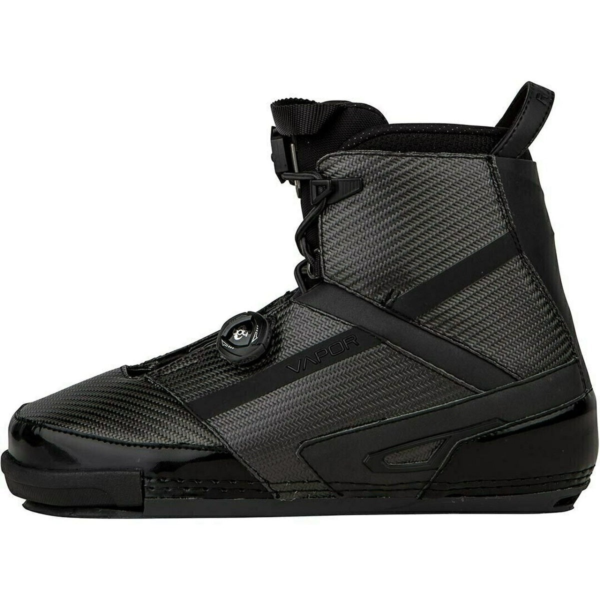 Radar Vapor BOA rear aluminum plate boot — Carbitex / Left