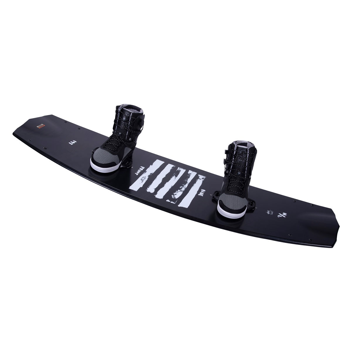 blueprint wakeboard with team x bindings on top