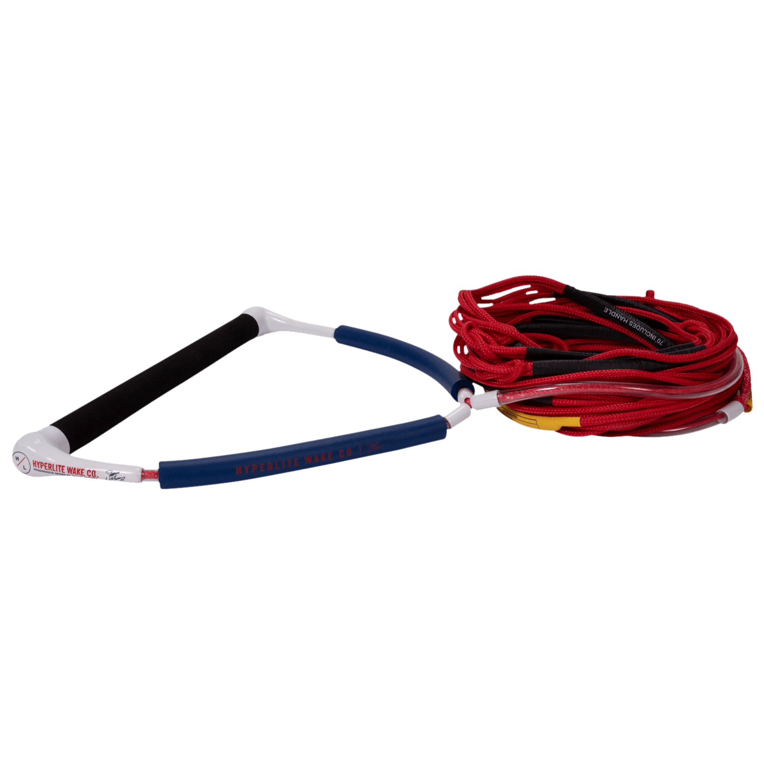 Hyperlite Progression Series wakeboard rope and handle, 2021 model