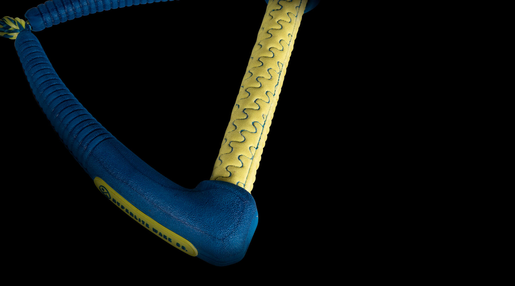 Hyperlite 25' Pro Surf Rope w/ Handle Blue & Yellow