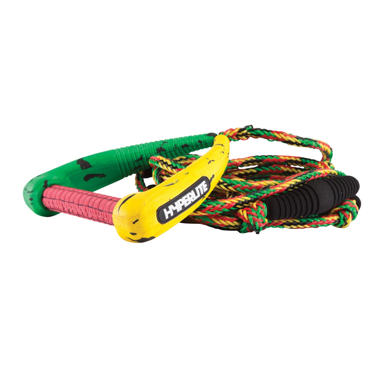 Hyperlite 25' Pro Surf Rope w/ Handle Rasta