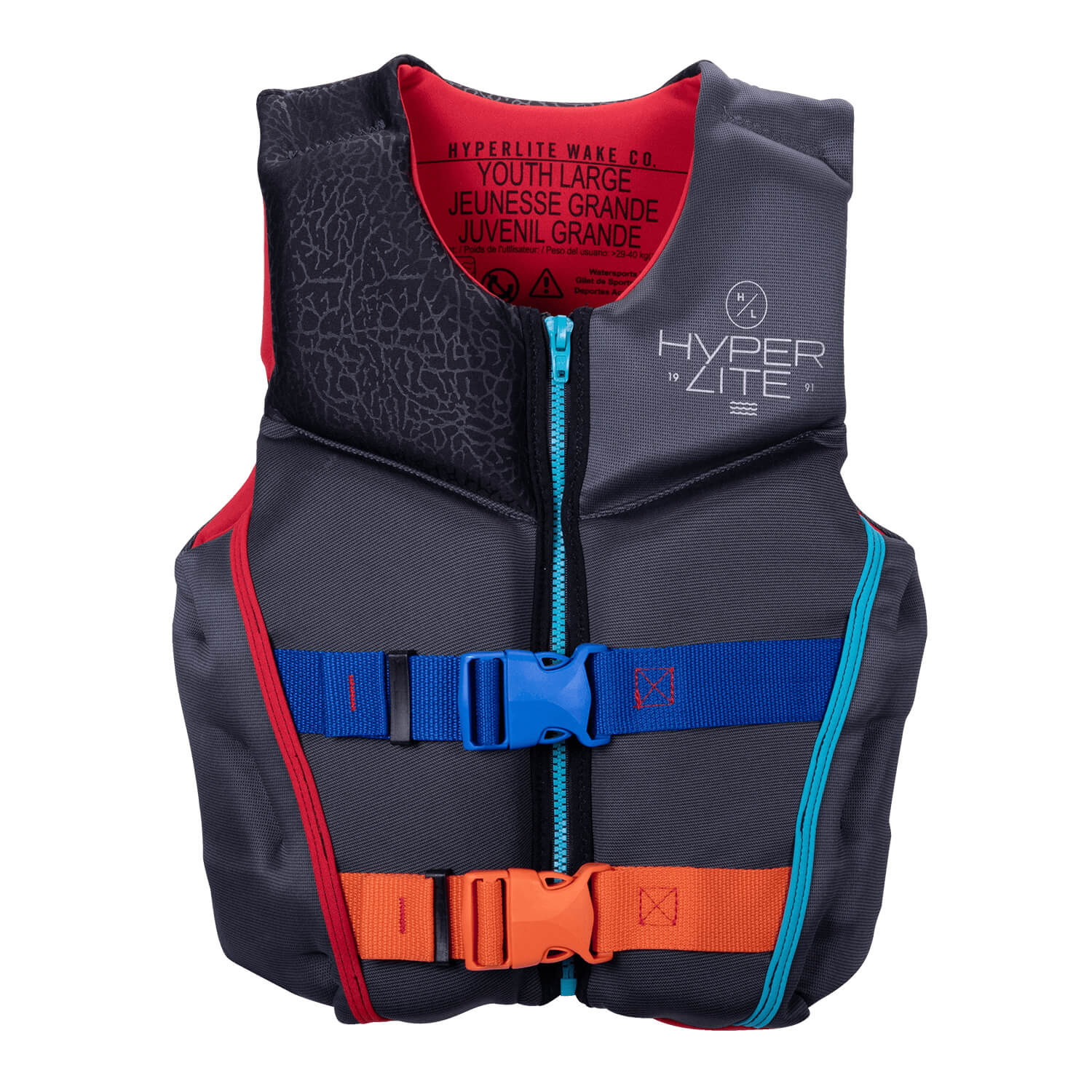 Hyperlite Boys Youth Indy - CGA Vest - Large