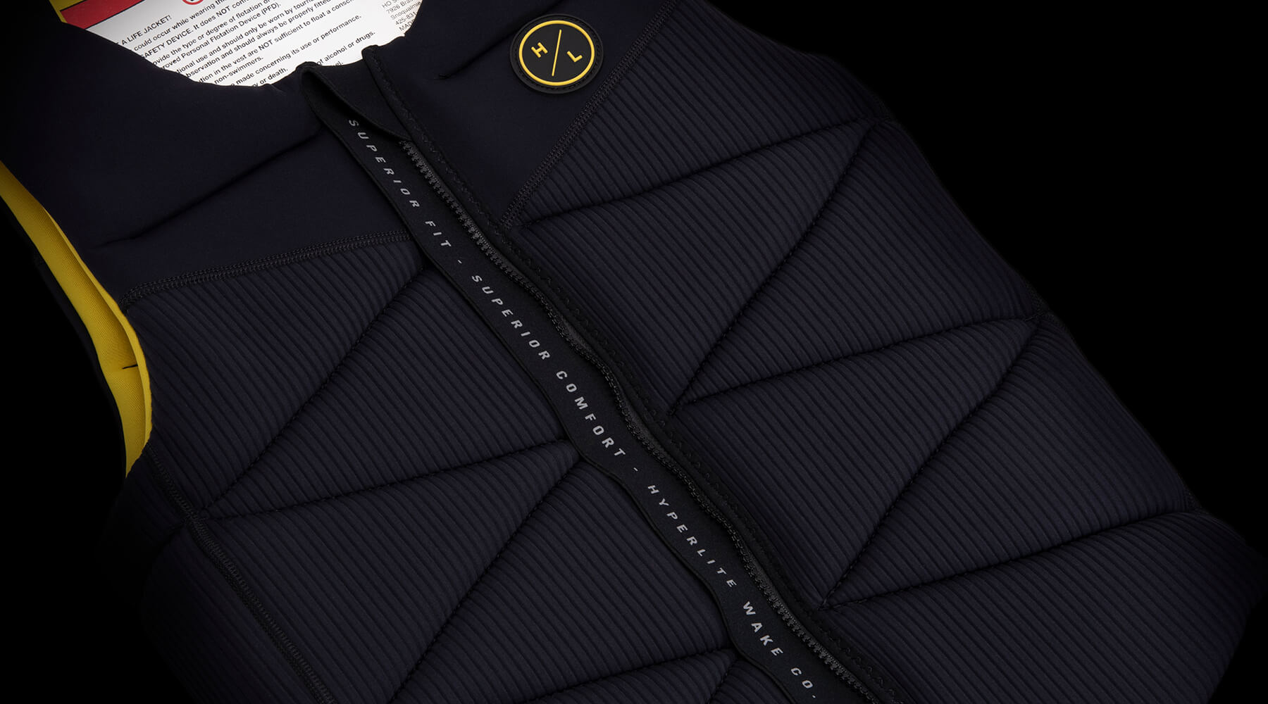 Hyperlite Riot NCGA Jacket - Black/Yellow