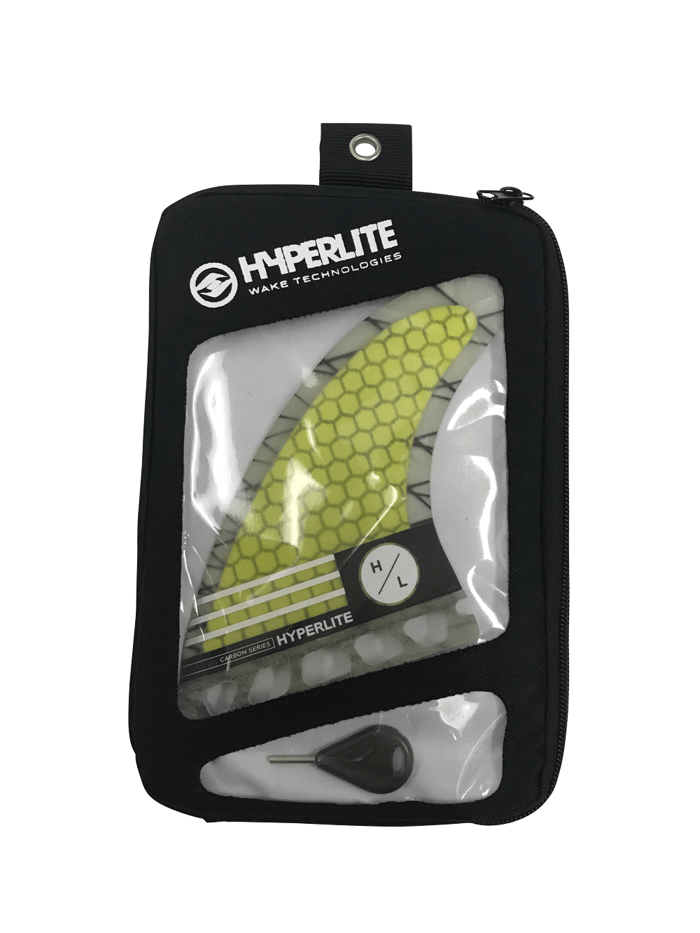 Hyperlite 4.75" Carbon Surf Fin Set w/ Key 3-Pack