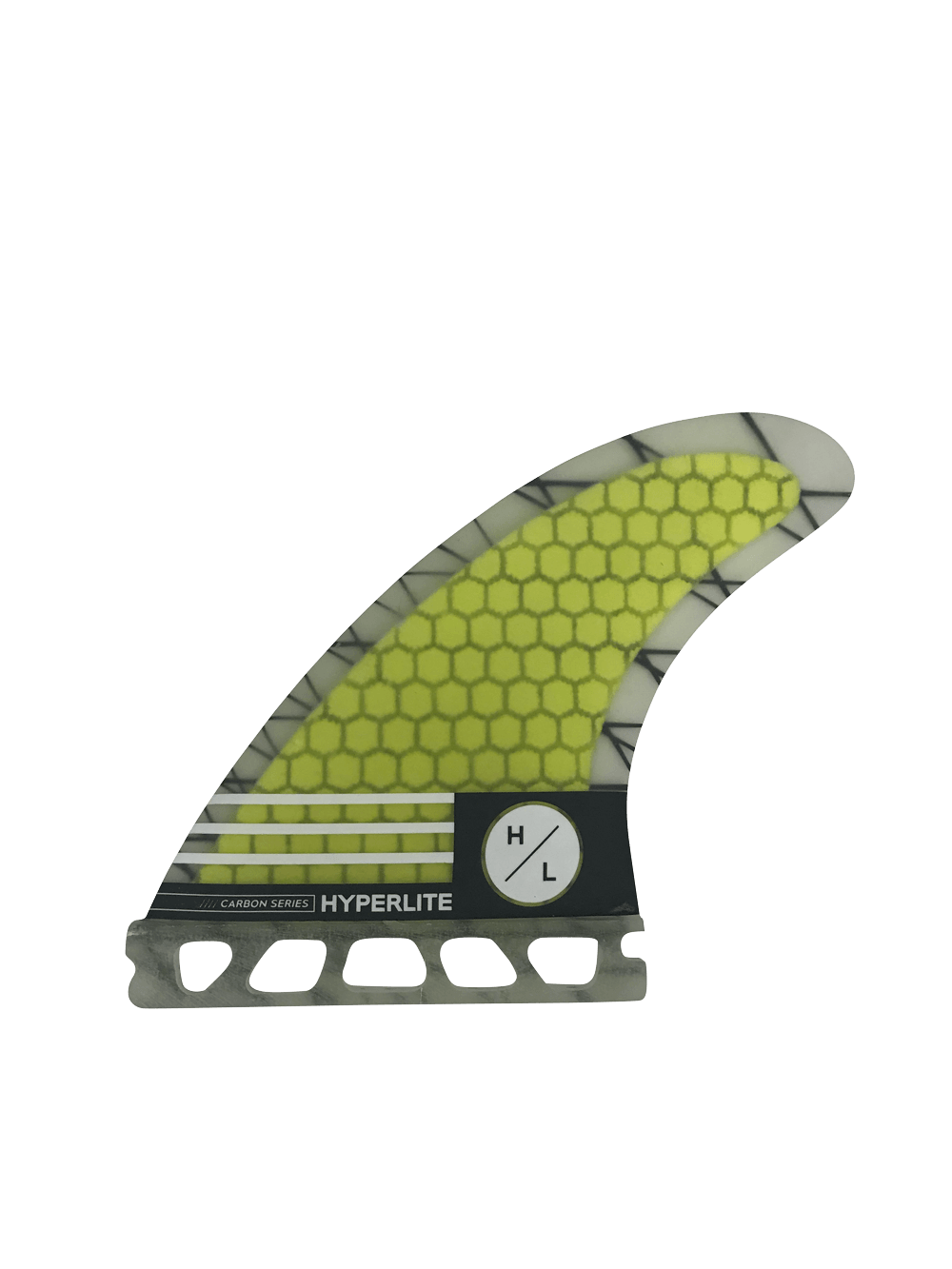 Hyperlite 4.75" Carbon Surf Fin Set w/ Key 3-Pack