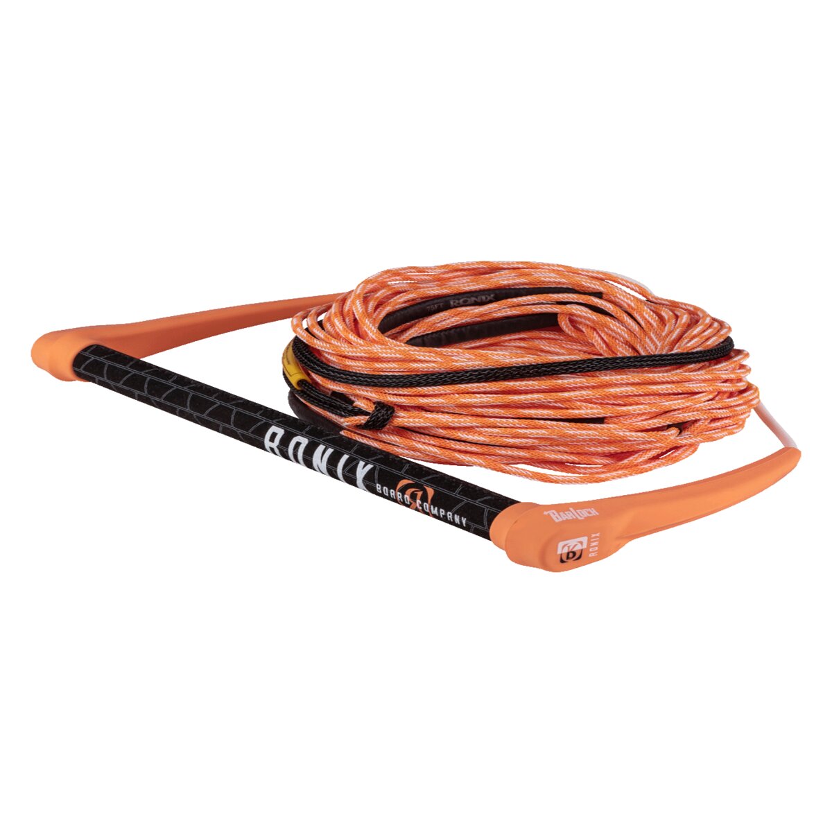Ronix womens combo wakeboard rope with 1-inch hide grip handle and 70 ft 4-section line