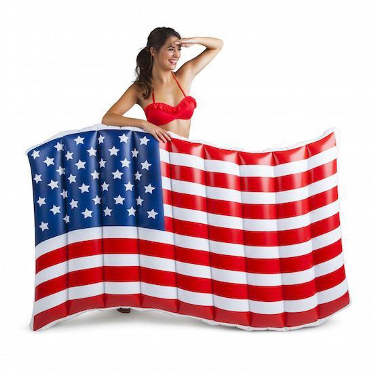 BigMouth Giant Waving American Flag Pool Float