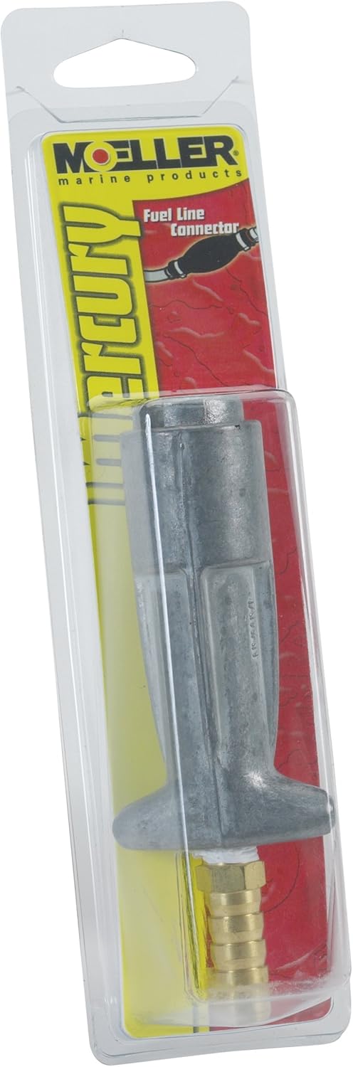 Moeller 033418-10 Mercury bayonet female engine fuel fitting metal connector for marine fuel line applications box