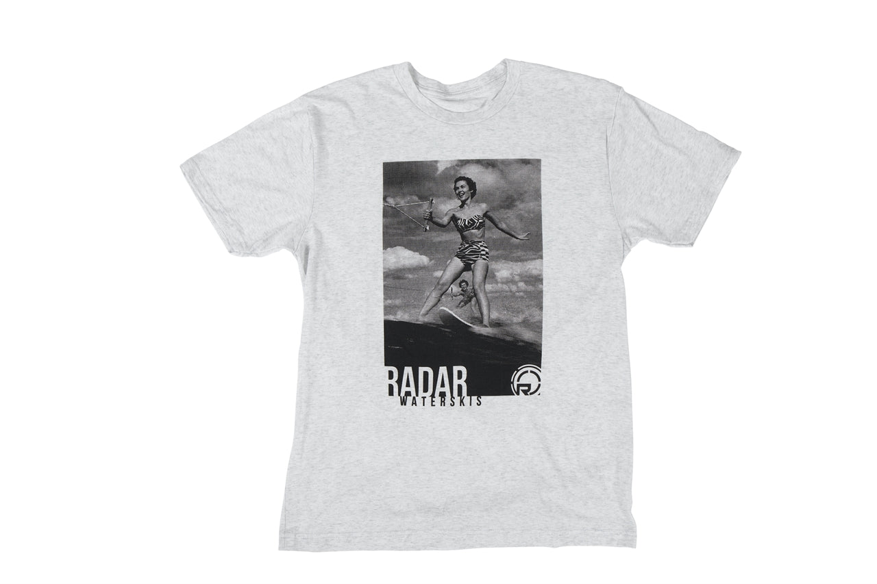 Radar Nostalgia T-Shirt - Heather White