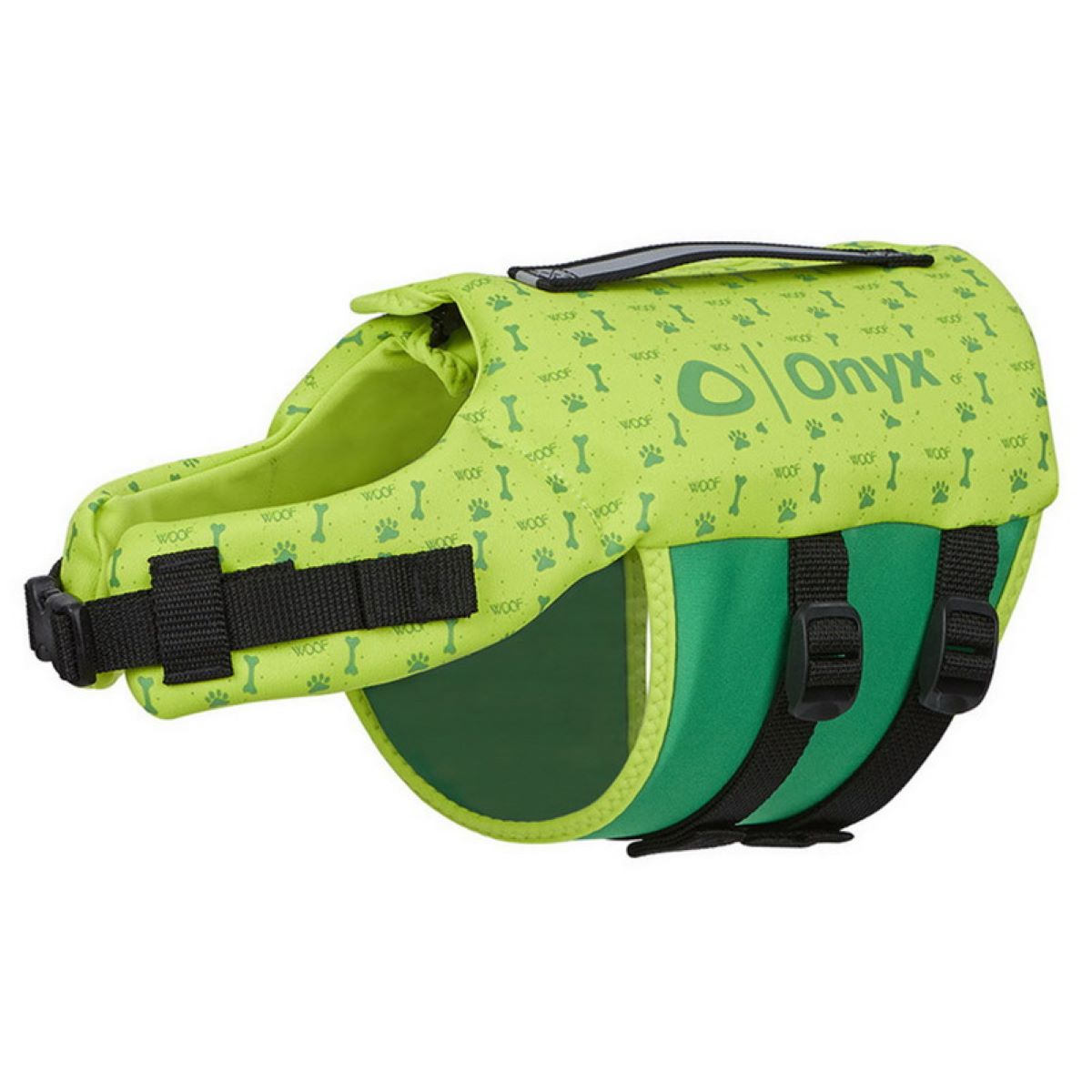 Full Throttle Neoprene Pet Vest Green