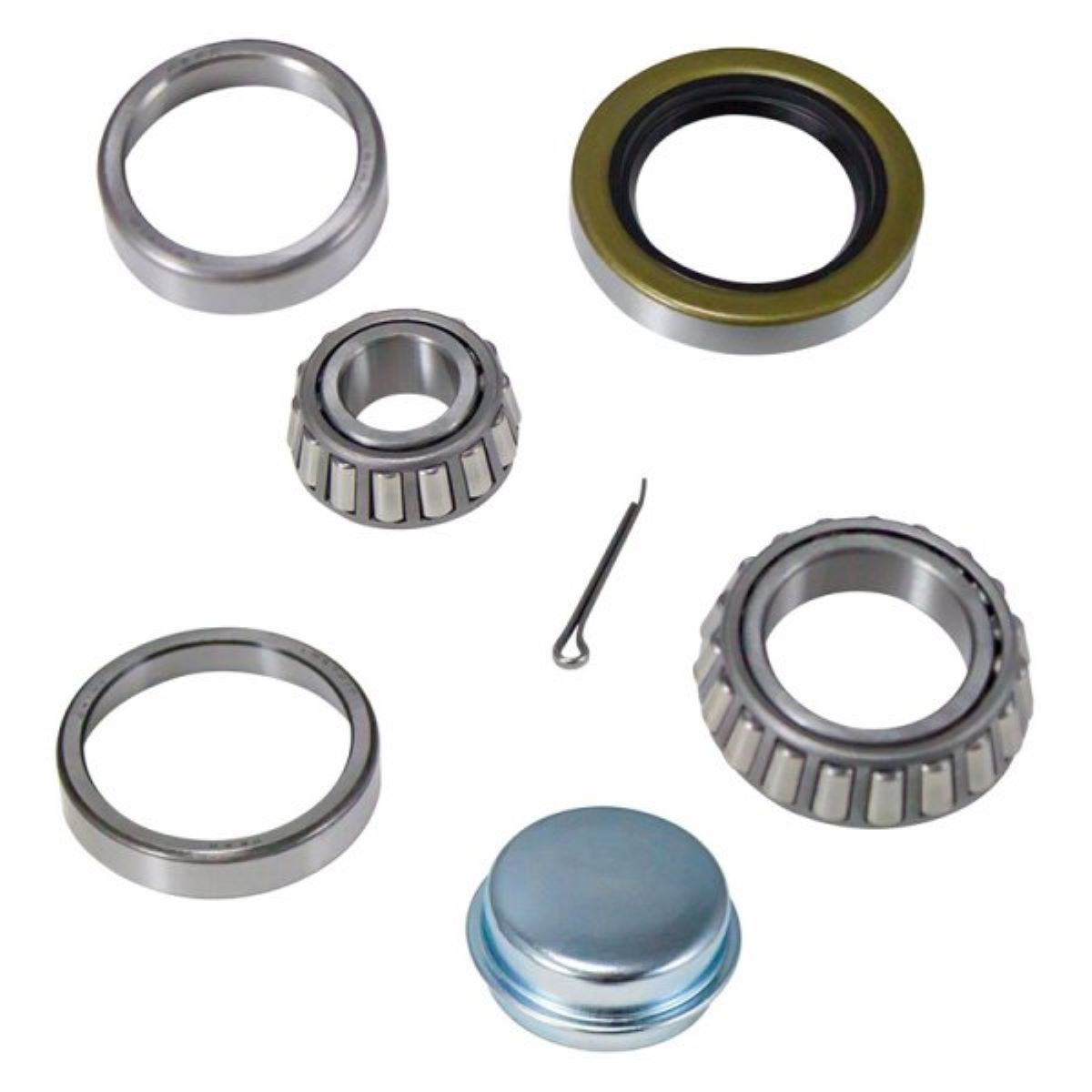 Dutton Lainson Trailer Wheel Bearing Set w/ Dust Cap