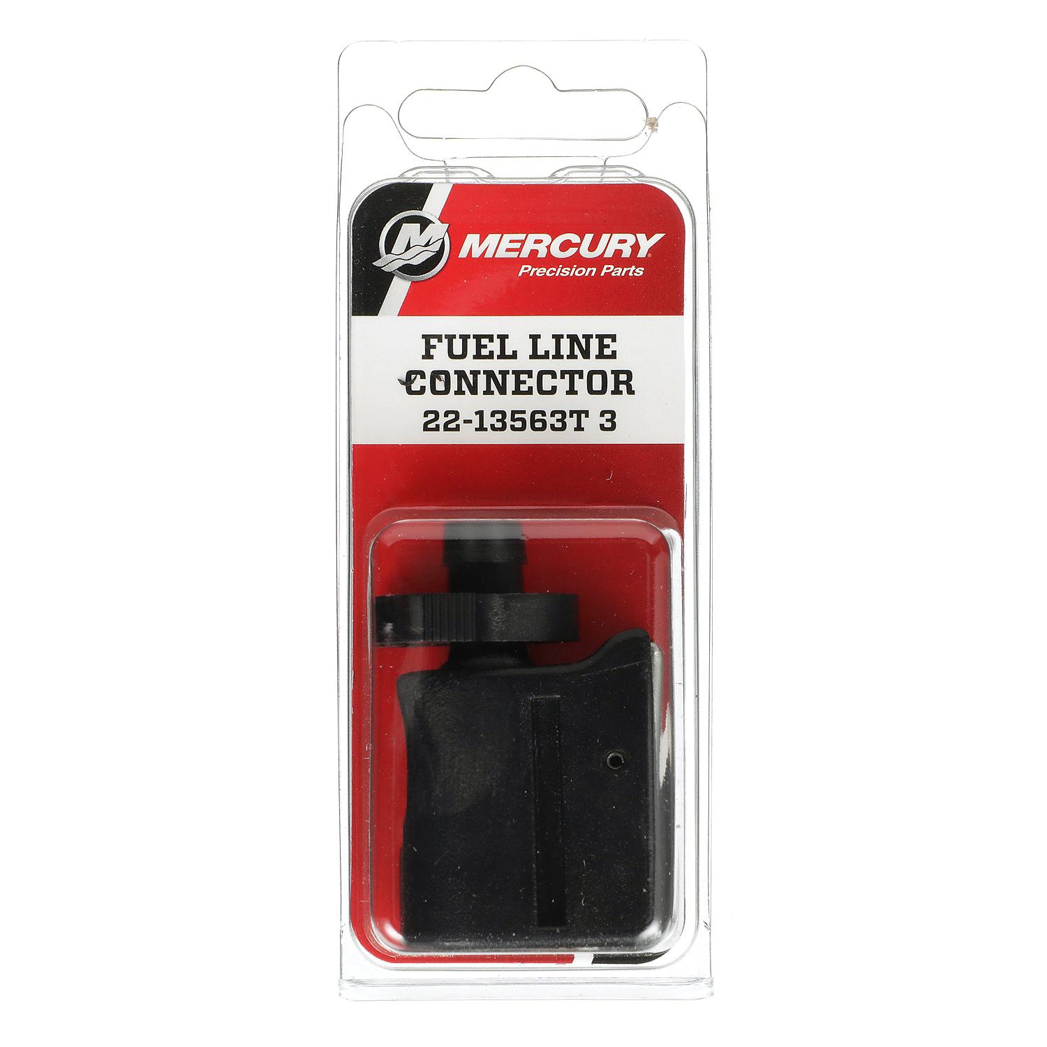 Mercury 13563T3 quick disconnect fuel line connector for outboard end 5/16 inch 8 mm fuel line box