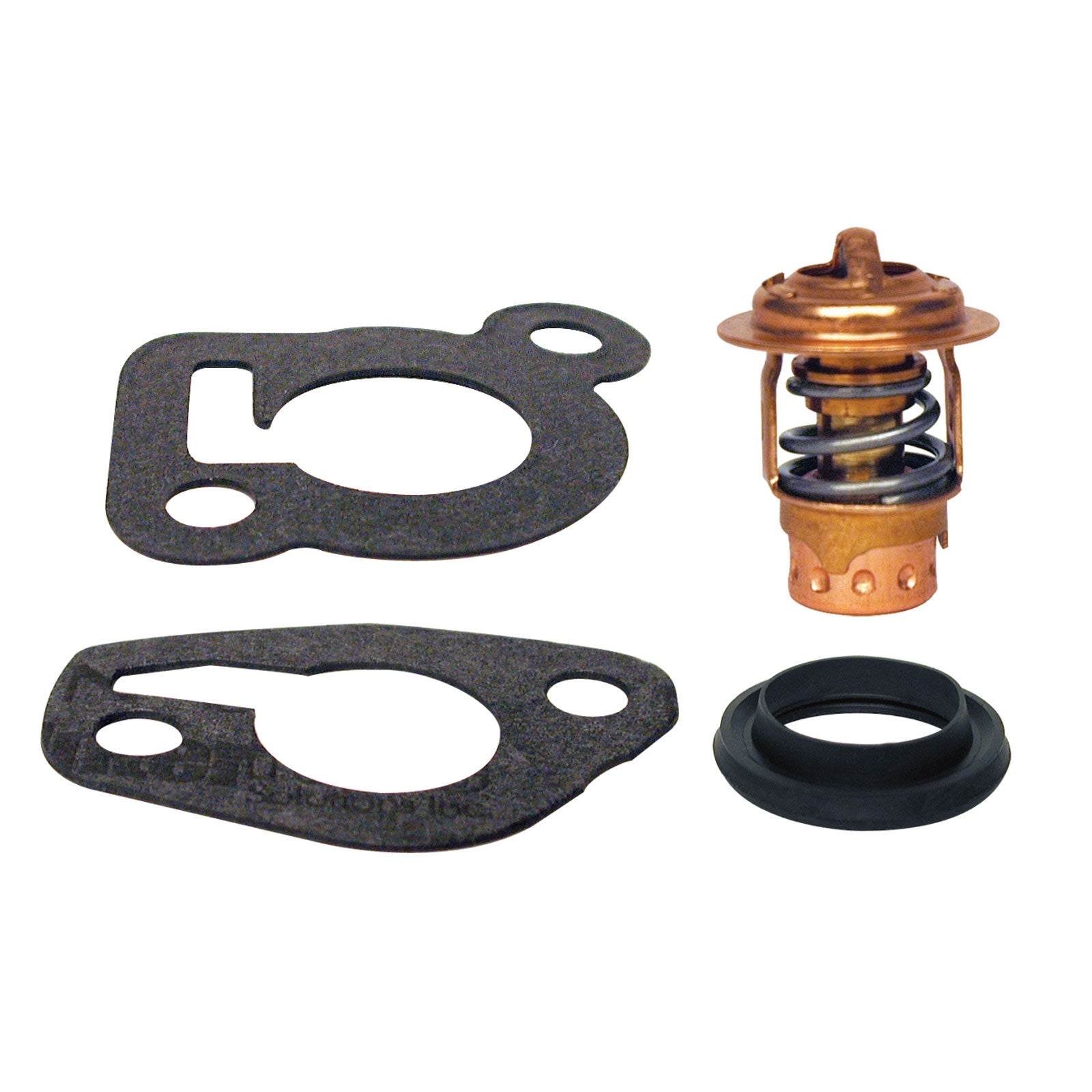 Quicksilver 14586A3 120 degree thermostat kit for Mercury Mariner 6 to 25 HP 2 cycle outboard engines