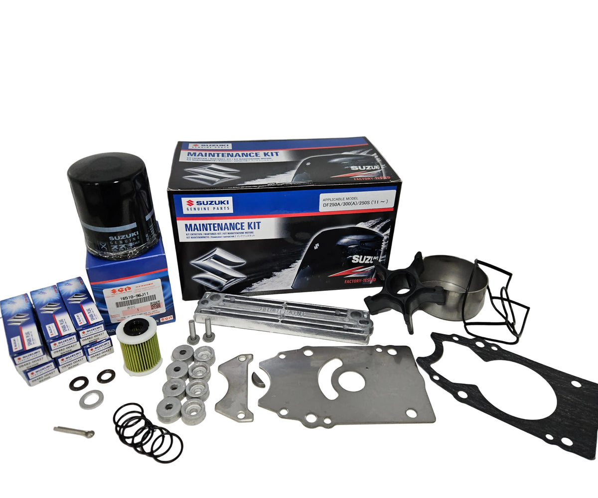 Suzuki 16500-98J03 maintenance kit for DF250A, DF250S, DF300 and DF300A outboards