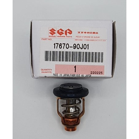 Suzuki 17670-90J01 60 degree thermostat for DF-series outboard engines box