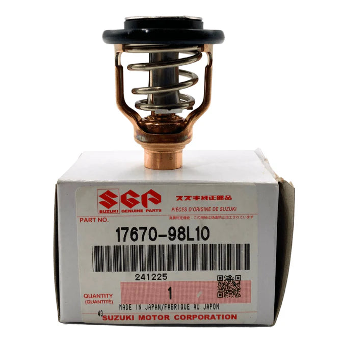 Suzuki 17670-98L10 70°C thermostat for DF300B and DF350A outboards box