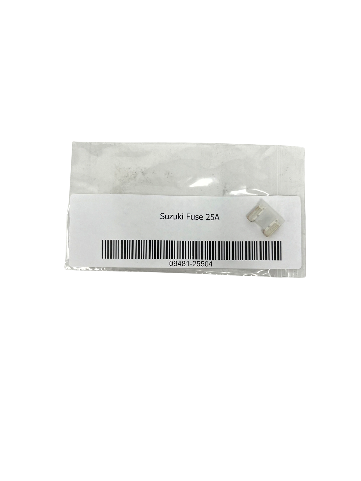 Suzuki 09481-25504 OEM 25A Blade Fuse fuse with packaging