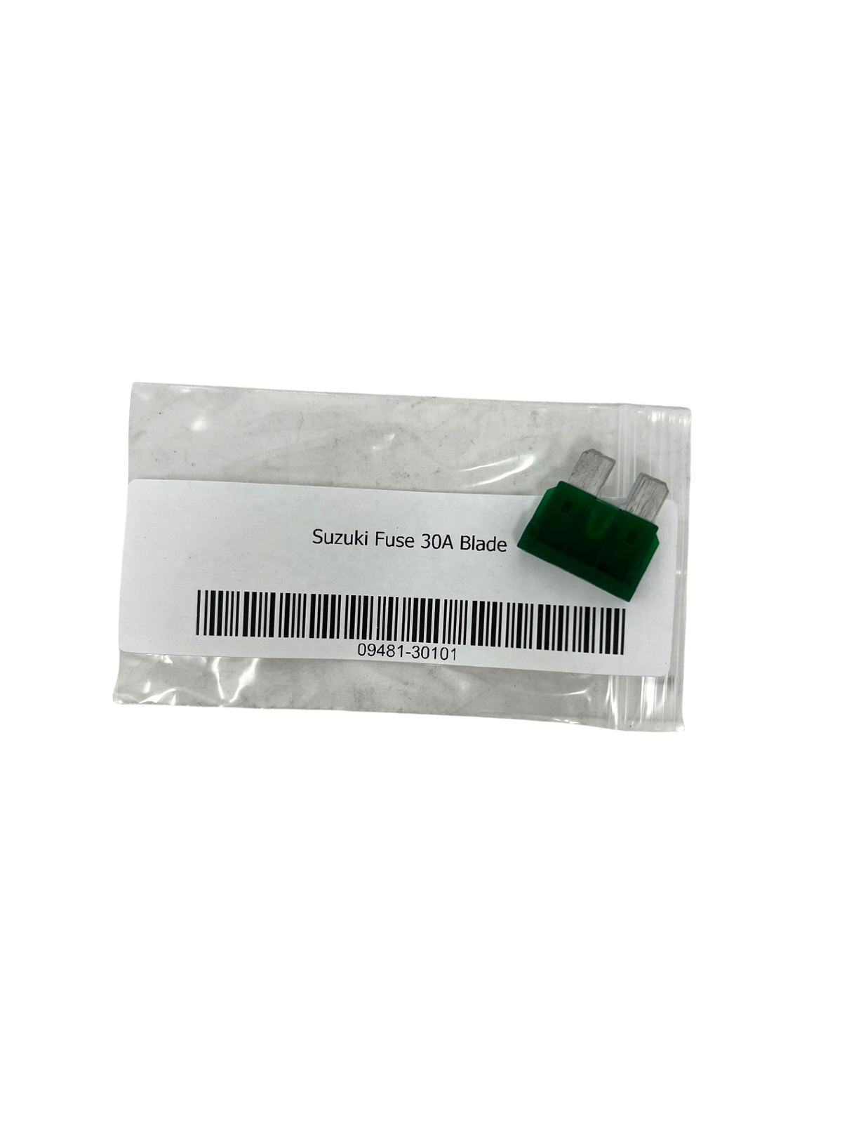 Suzuki 09481-30101 OEM 30A Cartridge Fuse with packaging