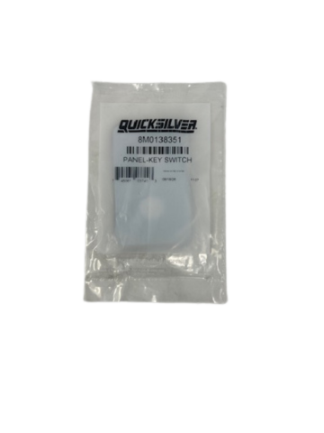 Mercury 8M0138351 Single Key Switch Panel packaging 