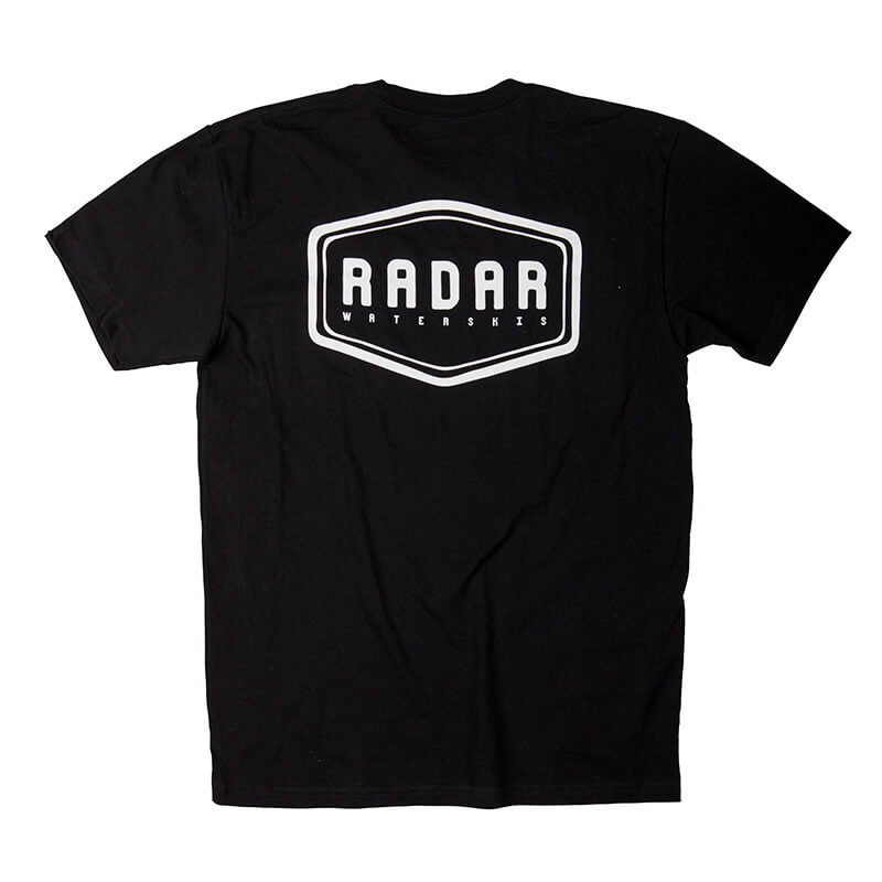 Radar - Branded Pocket T-Shirt - Black -