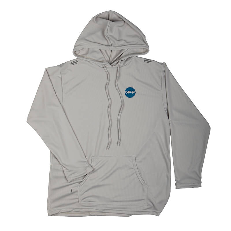 Radar - UV Solar Barrier Hoodie - Light Grey - XXL (2019)