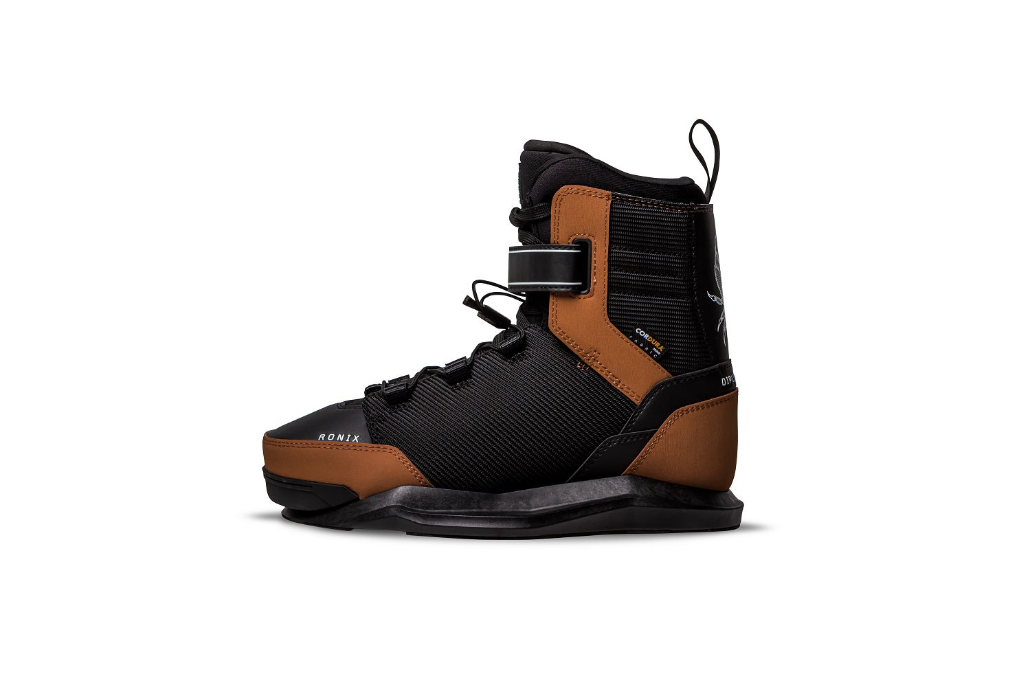 Ronix Wake boot Diplomat EXP - Intuition - Black / Gum Rubber