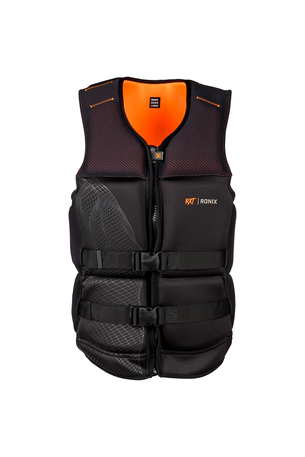 Ronix RXT - Capella 3.0 - CGA Life Vest - Black / Electro Orange