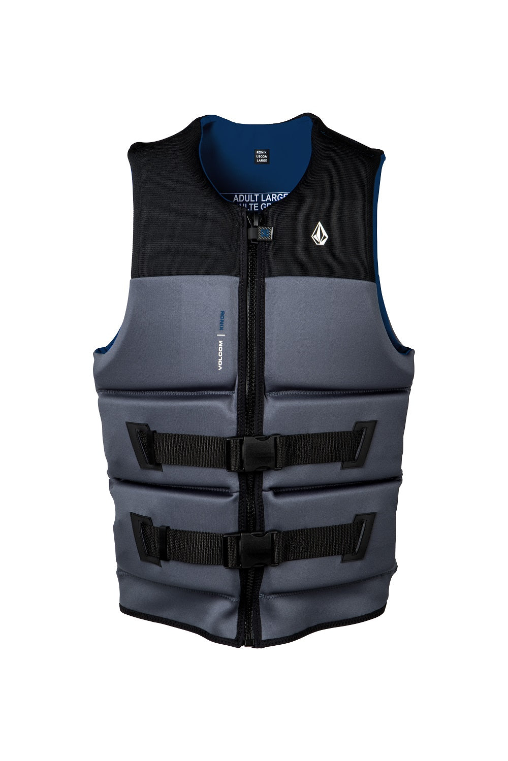 Ronix Volcom - Yes - US/CA CGA Life Vest - Charcoal / Black / Stone