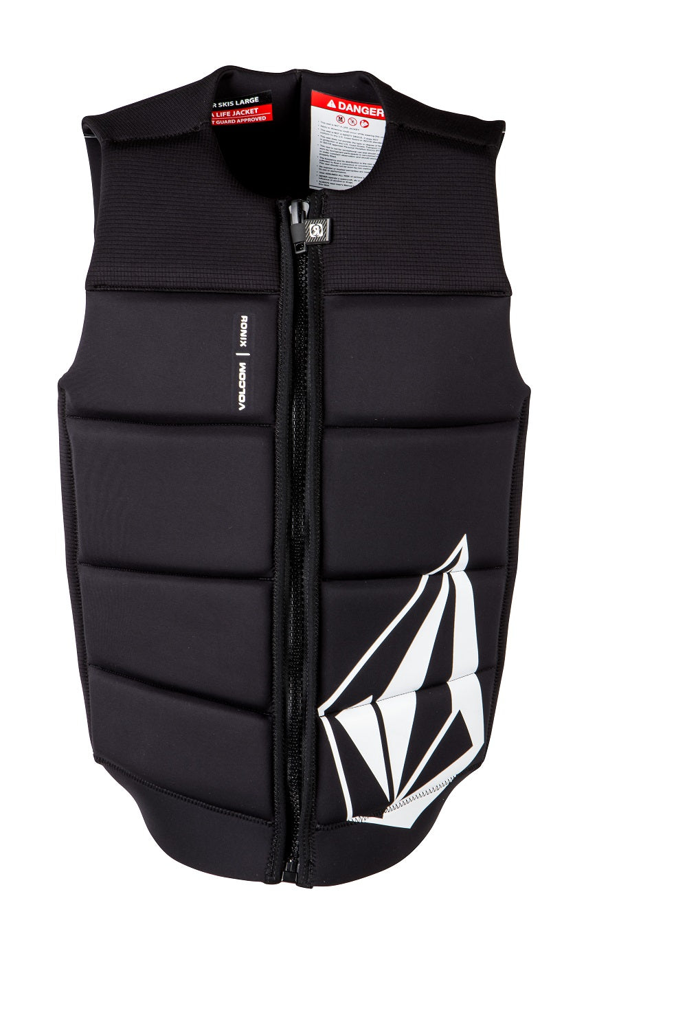 Ronix Volcom - CE Approved Impact Vest - Black / Death Stones