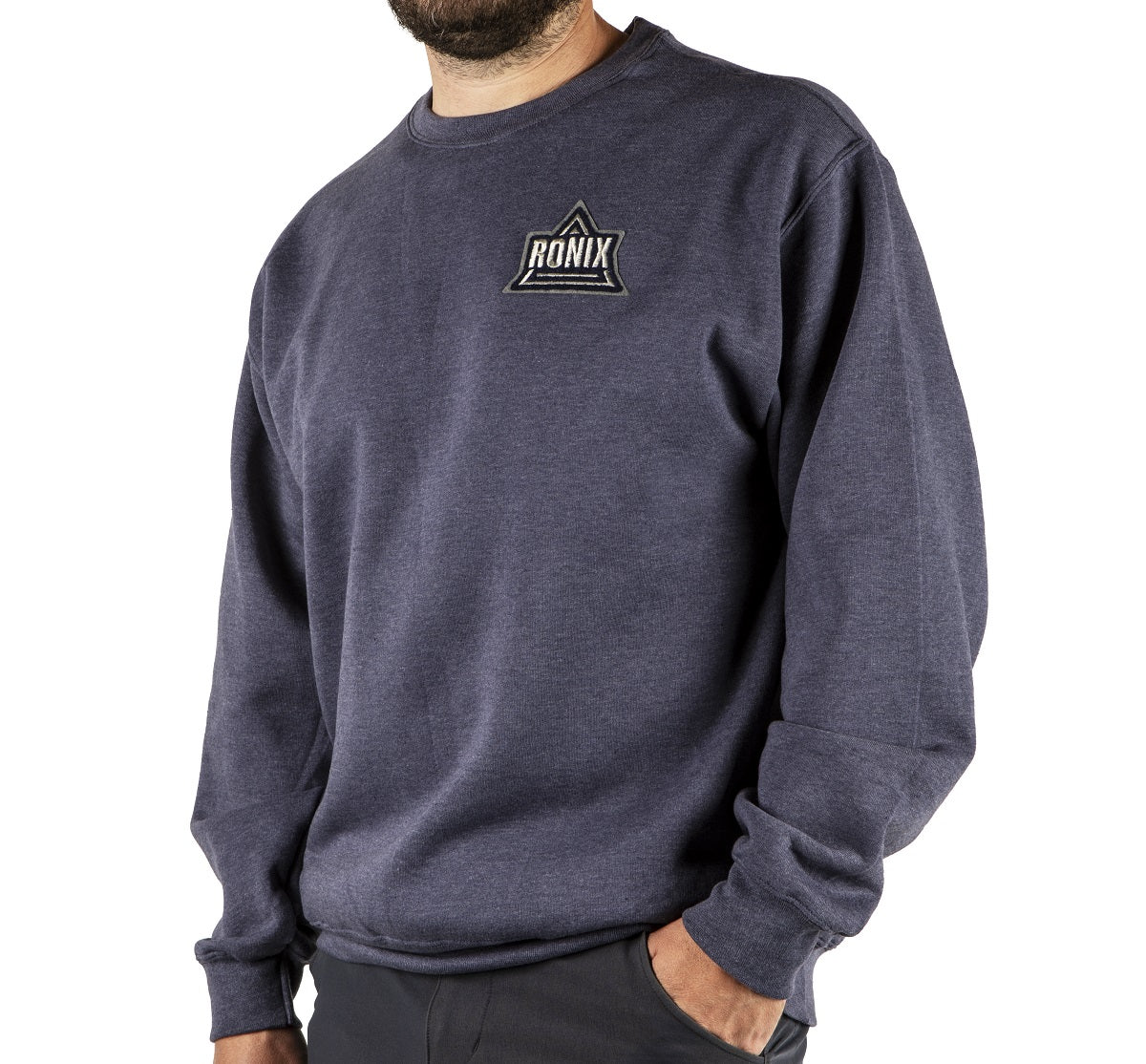 Ronix Game Changer - Crew Neck - Heather Navy