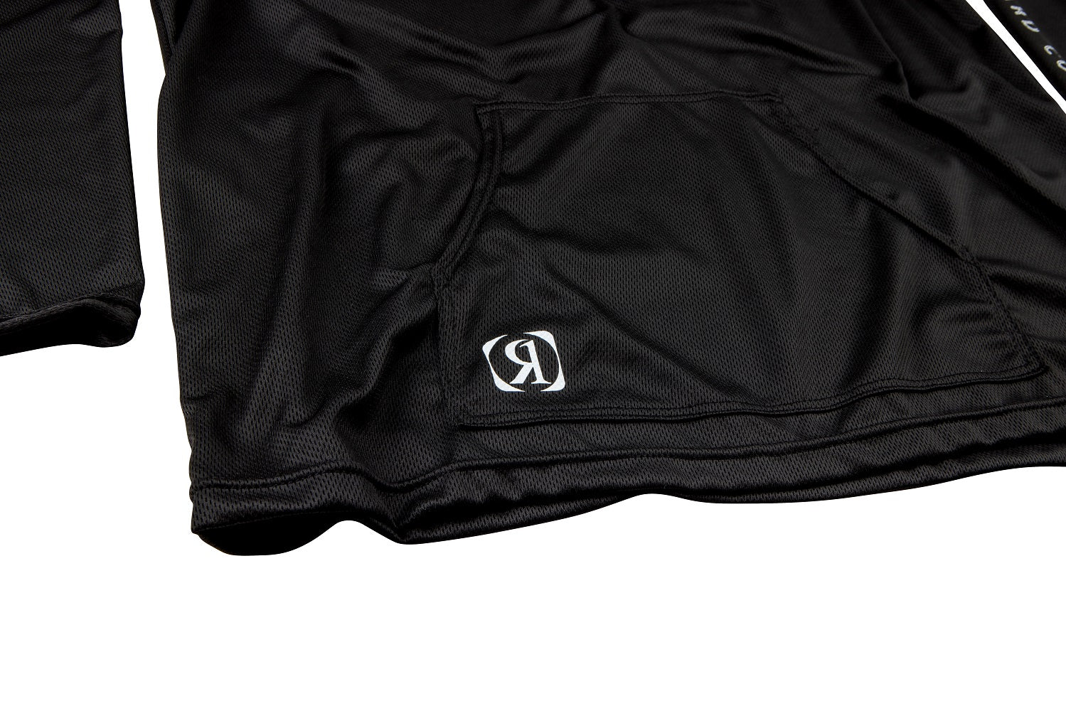 Ronix UV Shade Wick Dry Hoodie w/ Neck Gaiter - Ninja Black