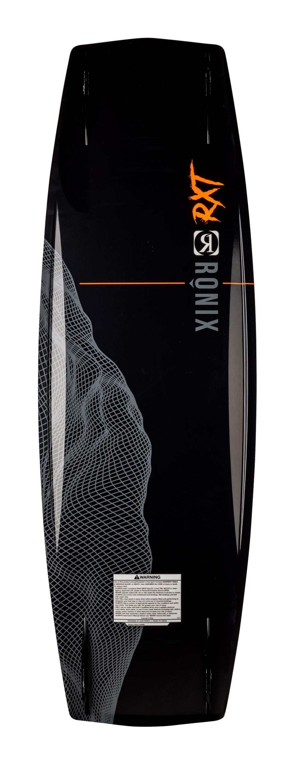 Ronix Wakeboard RXT - Blackout Technology - White / Electro Orange
