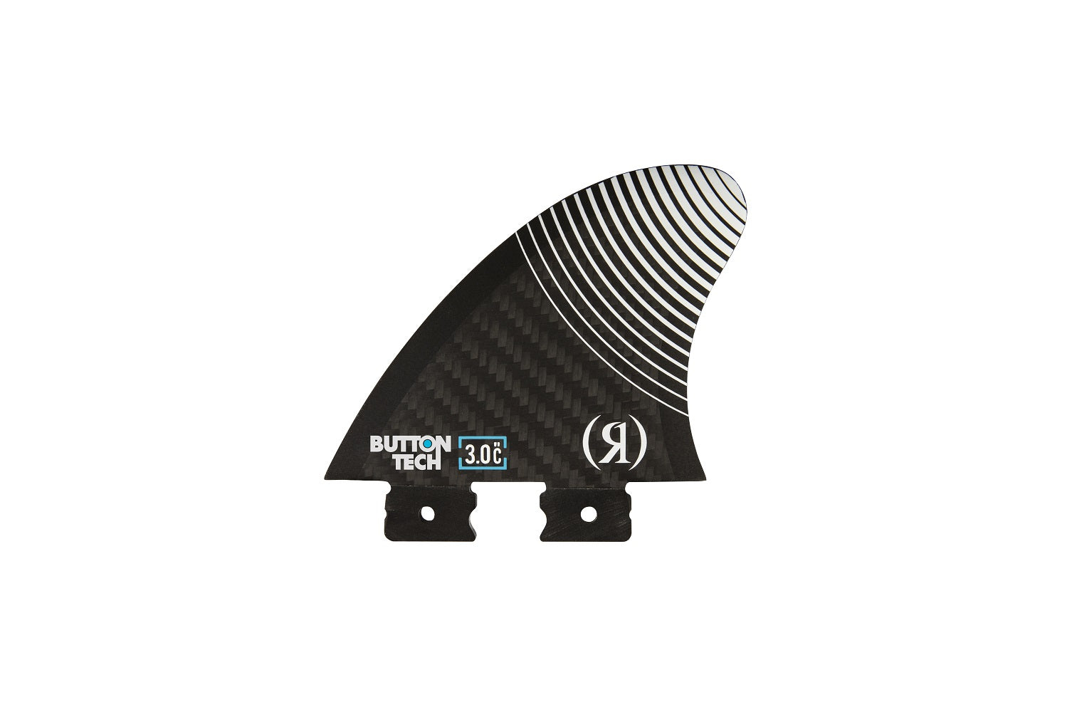 Ronix - Floating Button - Blueprint - Wakeboard Fin - Carbon 