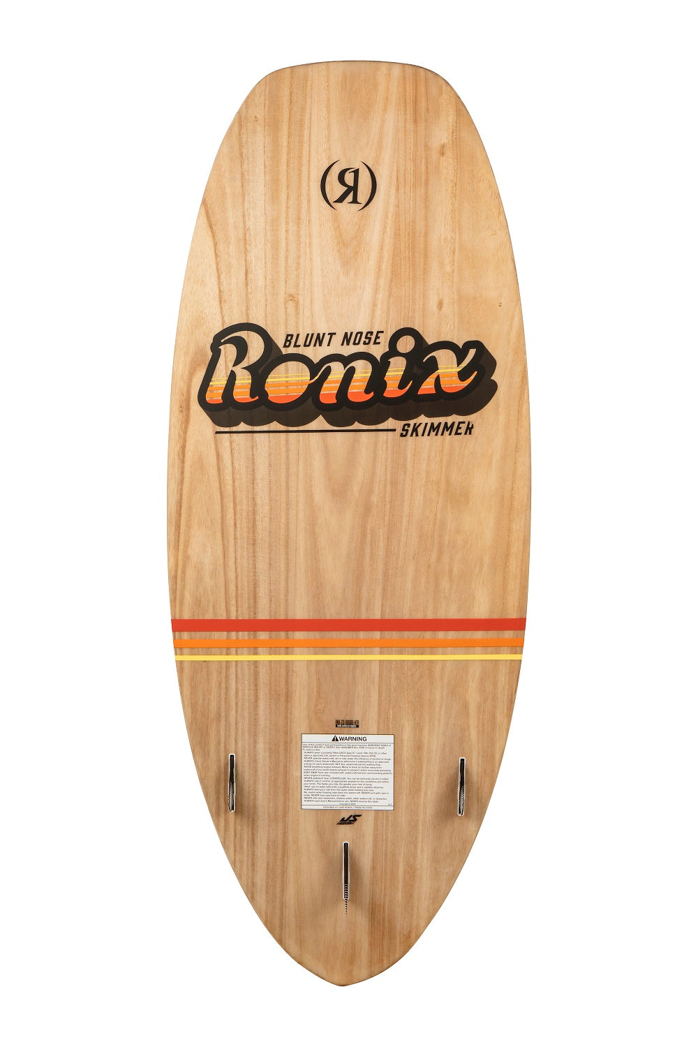 Ronix Element Core - WakeSurf Blunt Nose Skimmer - Paulownia / Sunset