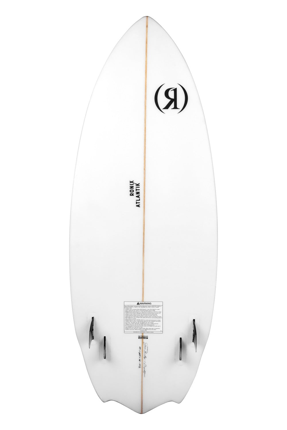 Ronix Wake Surf Board- Flyweight - Atlantik - Glacier White