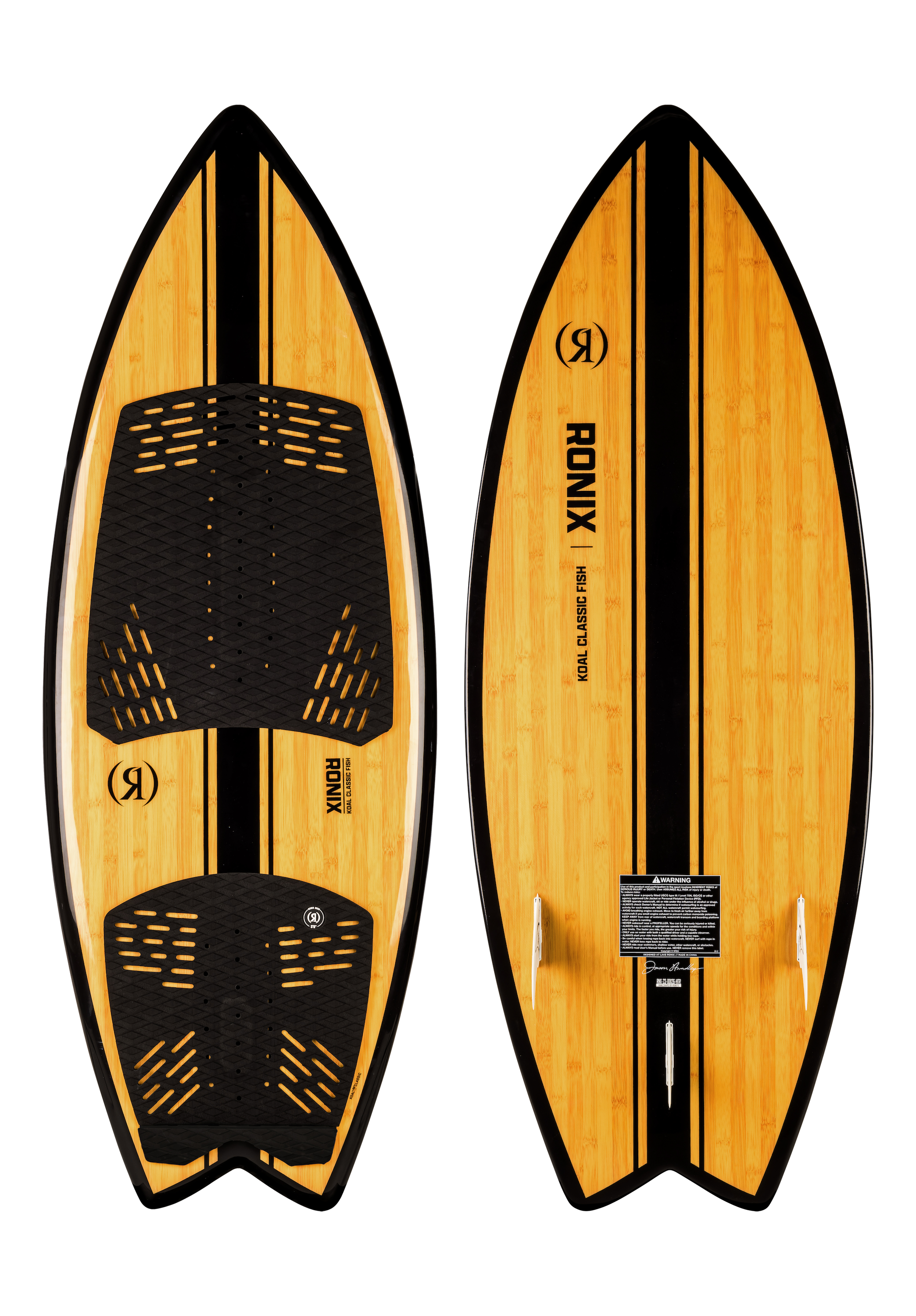 Ronix Koal Classic Fish Wakesurf Board - Wakeboss