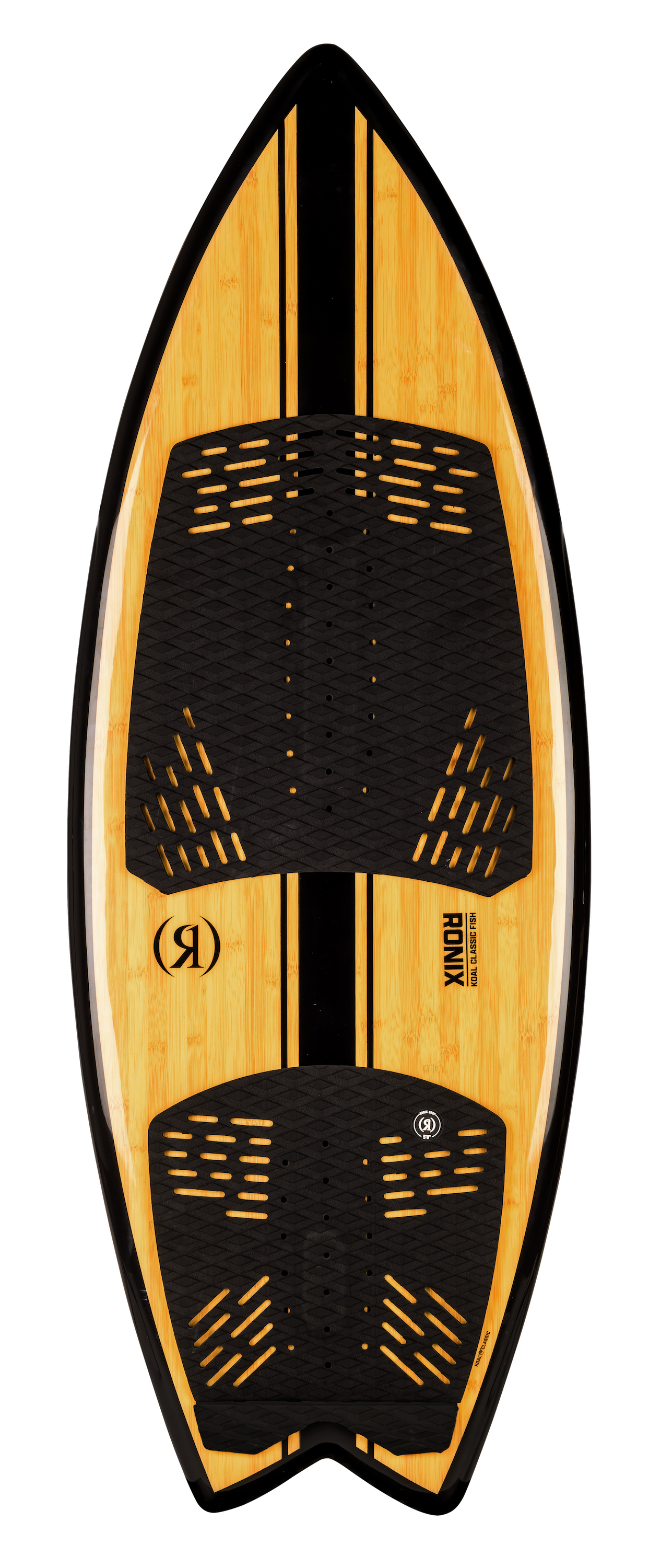 Ronix Koal Classic - Fish - Glossy Black / Bamboo