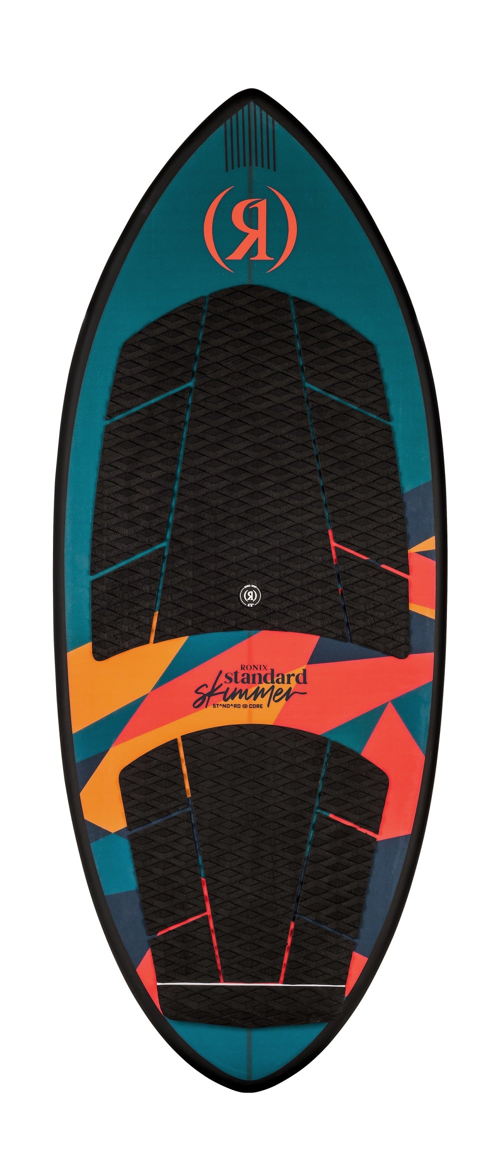 Ronix Standard Core - WakeSurf Skimmer - Teal / Red / Orange