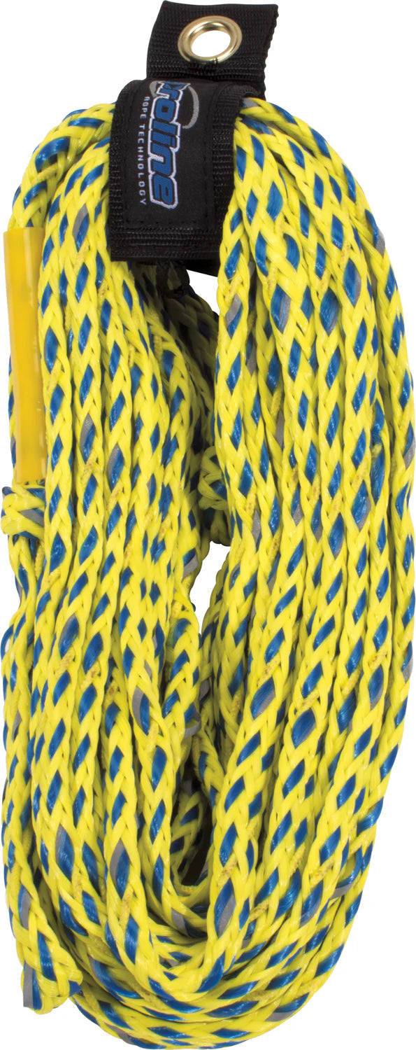 HO Sports 2-Person Safety Tube Rope 60' Blue/Yellow