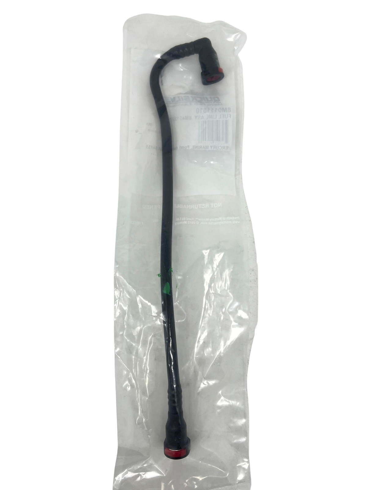 Quicksilver 8M0111510 Fuel Line Mercury 40-60 HP EFI back of packaging 