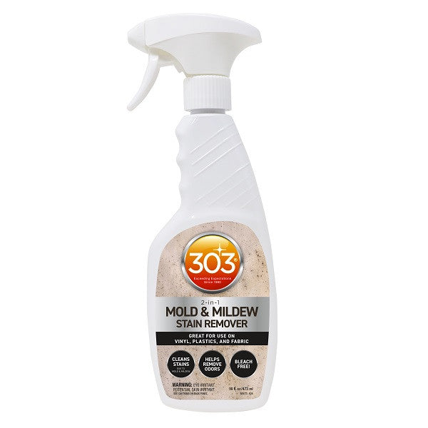 303 30573 Mold and Mildew Cleaner Blocker 16 oz for vinyl fabric plastic and water-safe surfaces
