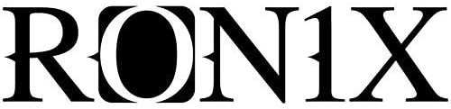 Ronix 2.5"x9" Logo Die Cut Sticker- Black