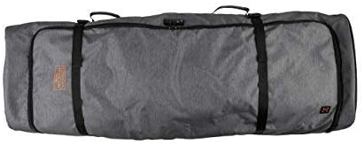Ronix Links Padded Wheelie Wakeboard Case  - Heather Charcoal / Orange