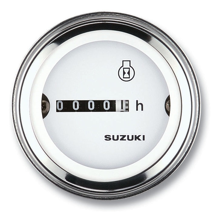 Suzuki 34500-93J13 2" White Hour Meter