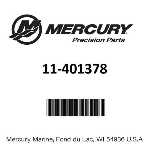 Mercury 401378 nut 401198 OEM marine M8 replacement part Tag
