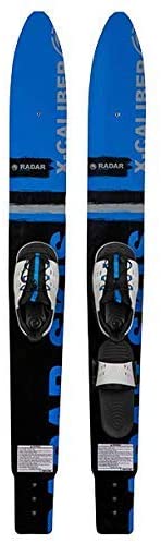 Radar X-Caliber Combo Waterskis w/ Cruise Binding - Blue / Black