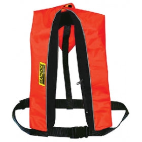 Seachoice Type V Inflatable PFD 33G Manual, Red/Black